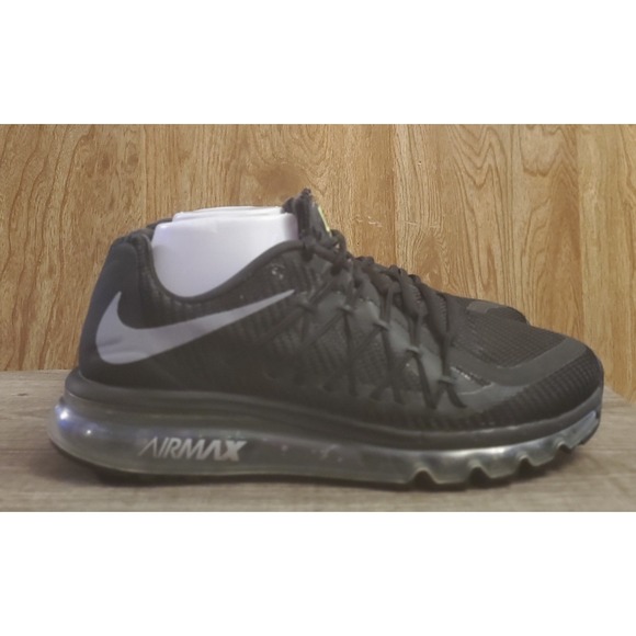 Nike Air Max 2015 Running Shoes Men's Size 8.5 Black